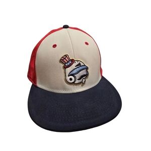 Triton Stacheman Patriot Performance FlexFit Hat Size Large The Game Pro